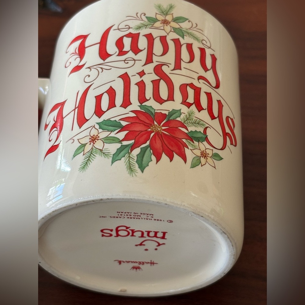 Mugs - Hallmark - Happy Holidays Merry Christmas - Picture 4 of 12